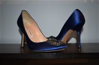 Sapphire Manolo Blahnik Pumps, size 6.5