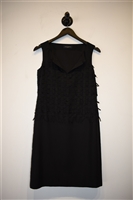 Basic Black Piazza Sempione Shift Dress, size 2