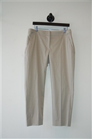 Pale Beige Brunello Cucinelli Trousers, size 12