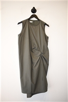 Dark Slate Brunello Cucinelli Shift Dress, size M