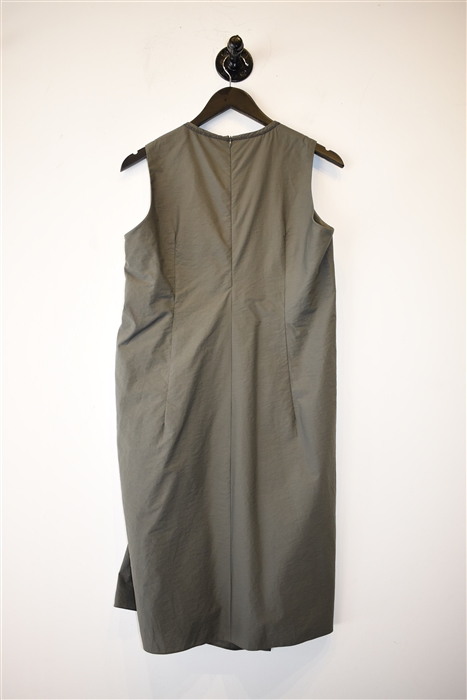 Dark Slate Brunello Cucinelli Shift Dress, size M