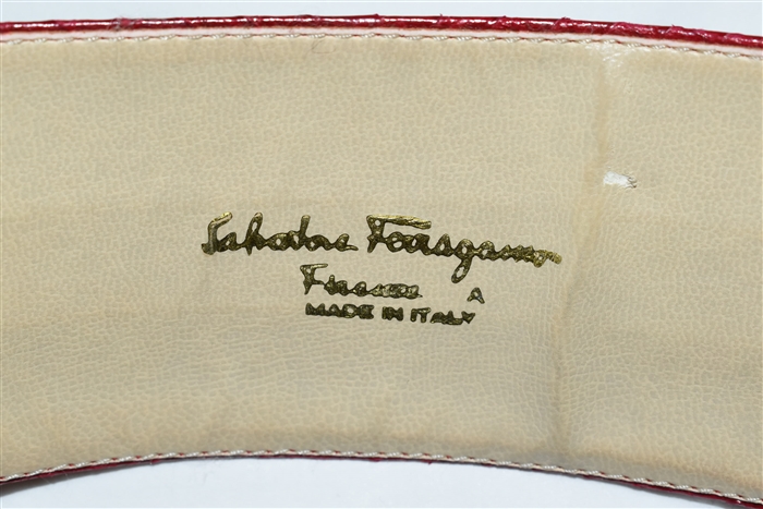 Scarlet Salvatore Ferragamo - Vintage Belt, size XS