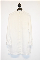 Soft White Max Mara Button Shirt, size 6