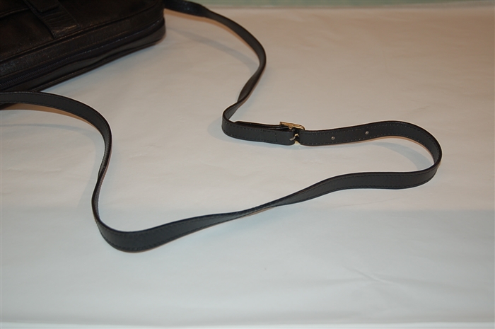 Black Leather Nina Ricci Cross-Body, size S