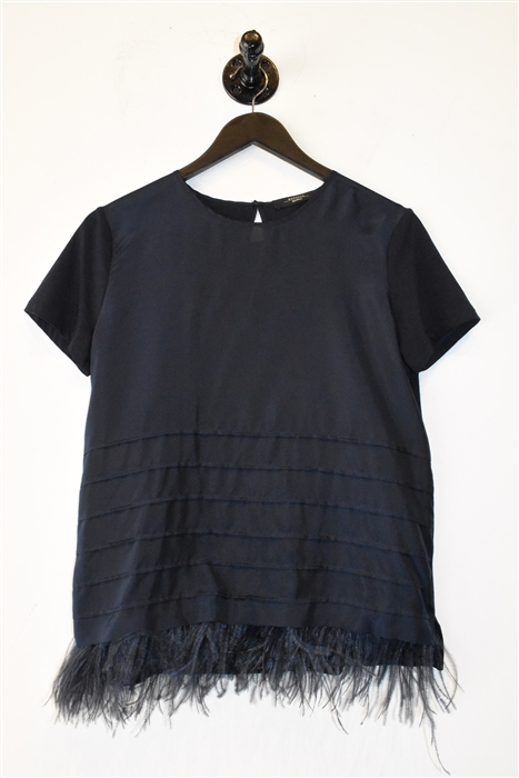Navy Max Mara - Weekend Short-Sleeved Top, size M
