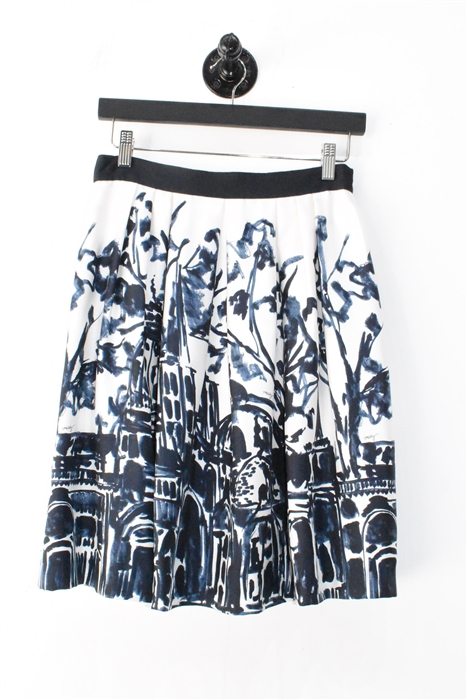 Print Milly A-Line Skirt, size 4