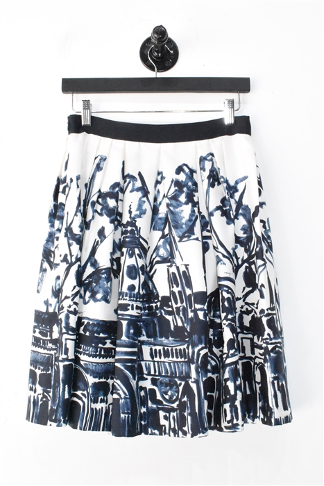 Print Milly A-Line Skirt, size 4