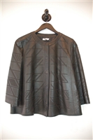Black Leather Desa Leather Jacket, size S