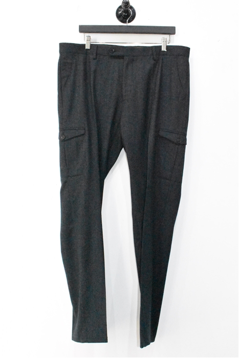 Charcoal Maurizio Baldassari Cargo Trousers, size 38