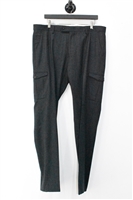 Charcoal Maurizio Baldassari Cargo Trousers, size 38