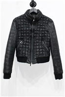 Basic Black Fendi Quilted Jacket, size S