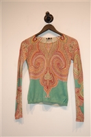 Paisley Etro Pullover, size 4