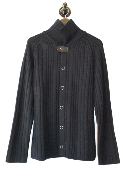 Navy Armani Collezioni Cardigan, size M