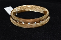 Gold Nina Ricci - Vintage Bangle, size O/S