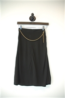 Basic Black Chanel A-Line Skirt, size 4