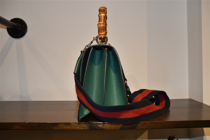 Emerald Gucci Handbag, size M