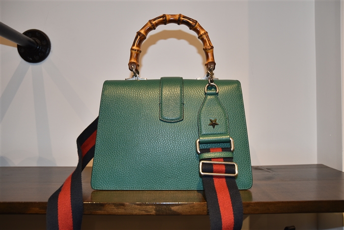 Emerald Gucci Handbag, size M