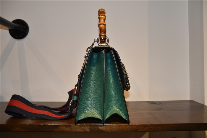 Emerald Gucci Handbag, size M