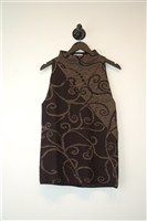 Black & Beige Sarah Pacini Sleeveless, size M