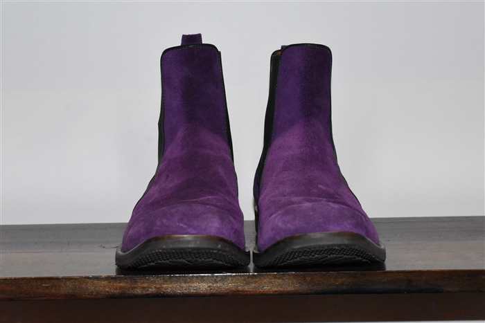 Royal Purple Etro Chelsea Boots, size 11
