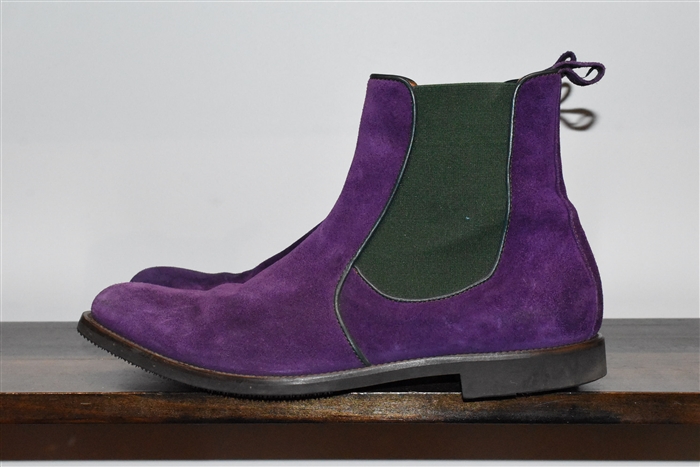 Royal Purple Etro Chelsea Boots, size 11
