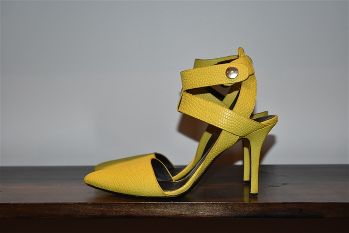 Bright Yellow Alexander Wang Pumps, size 7
