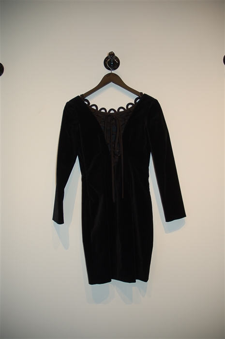 Black Velvet Moschino - Cheap & Chic Cocktail Dress, size S