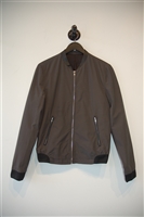 Charcoal The Kooples Bomber Jacket, size XS