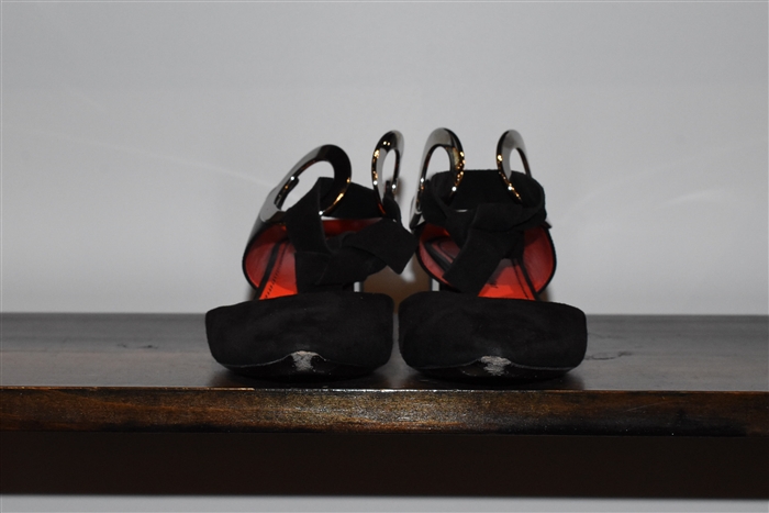 Black Leather Proenza Schouler Pumps, size 8