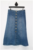Denim Blue DL1961 Denim Skirt, size M