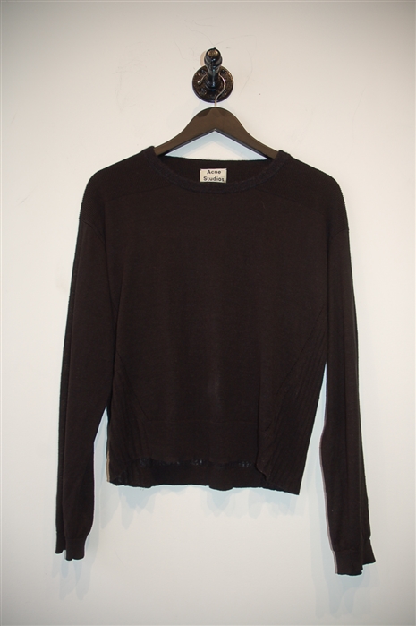 Satin Black Toteme Pullover, size S