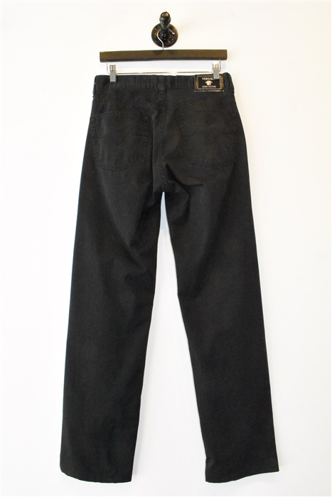 Basic Black Versace Jeans Couture Trousers, size 33