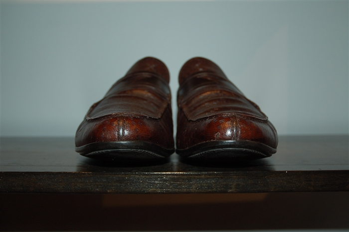 Chestnut Gucci Loafer, size 11.5