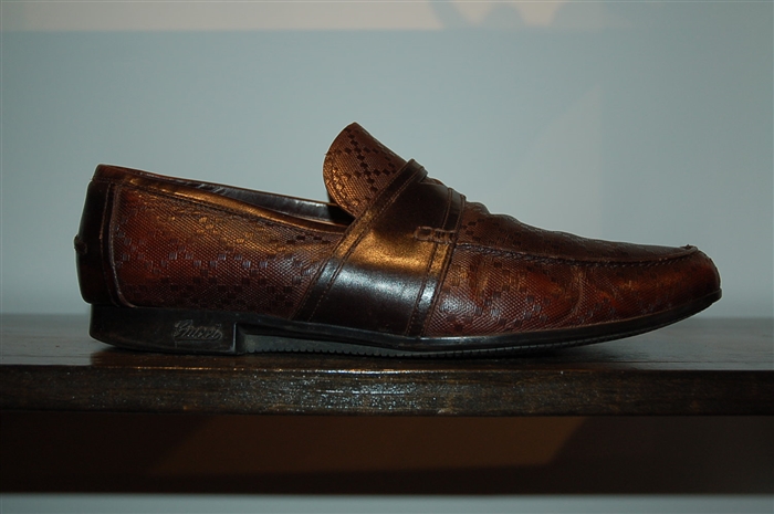 Chestnut Gucci Loafer, size 11.5