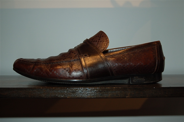 Chestnut Gucci Loafer, size 11.5