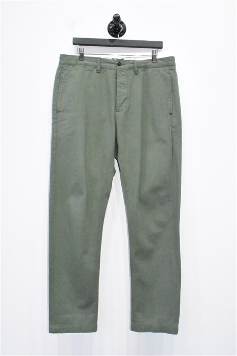 Military Green Todd Snyder Chinos, size 34