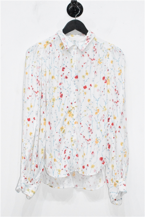 Floral Equipment Button Blouse, size M
