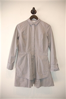 Gray Stripe Derek Lam - 10 Crosby Shirt Dress, size 4