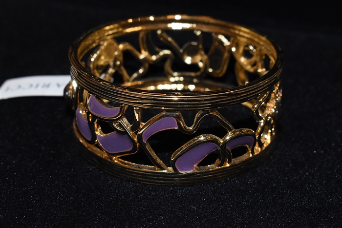 Gold Nina Ricci - Vintage Bangle, size O/S
