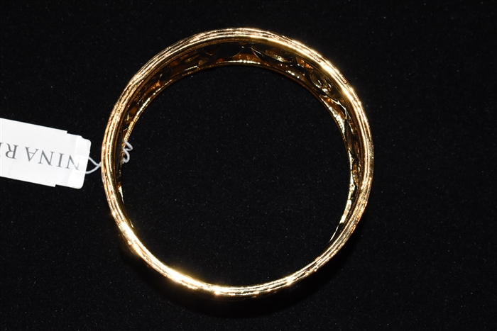 Gold Nina Ricci - Vintage Bangle, size O/S