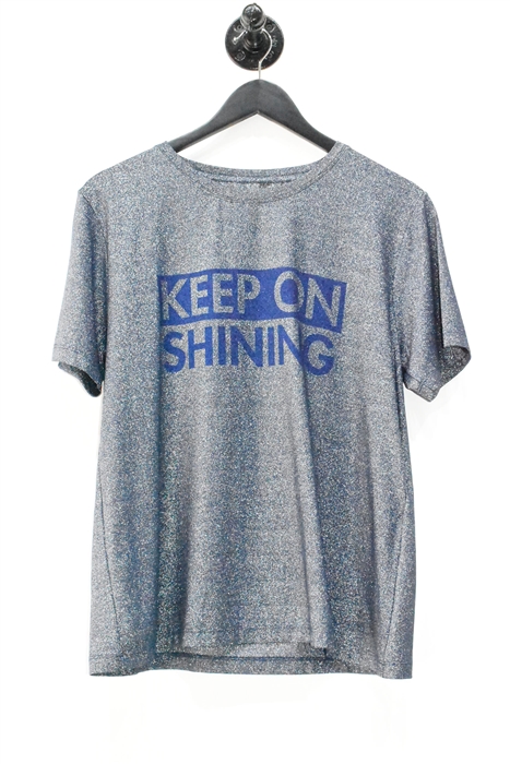 Sparkly Blue Marc Cain T-Shirt, size M