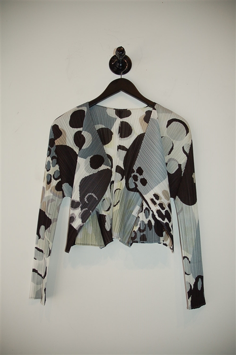 Geometric Issey Miyake - Pleats Please Cardigan, size L