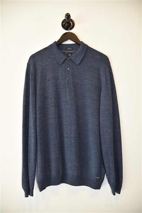Navy Hugo Boss - Boss Polo, size L