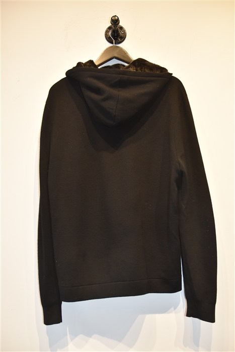 Basic Black The Kooples Hoodie, size XL