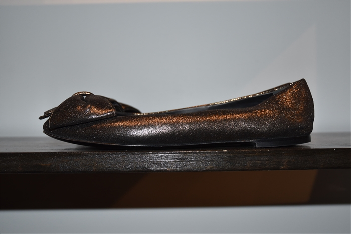 Gunmetal Giuseppe Zanotti Ballet Flats, size 10