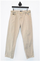 Beige Versace Jeans Couture Denim, size 34