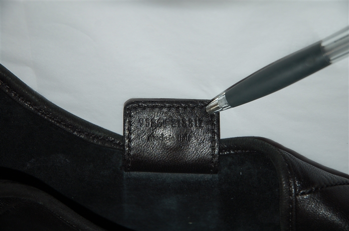 Black Leather Saint Laurent Hobo, size L