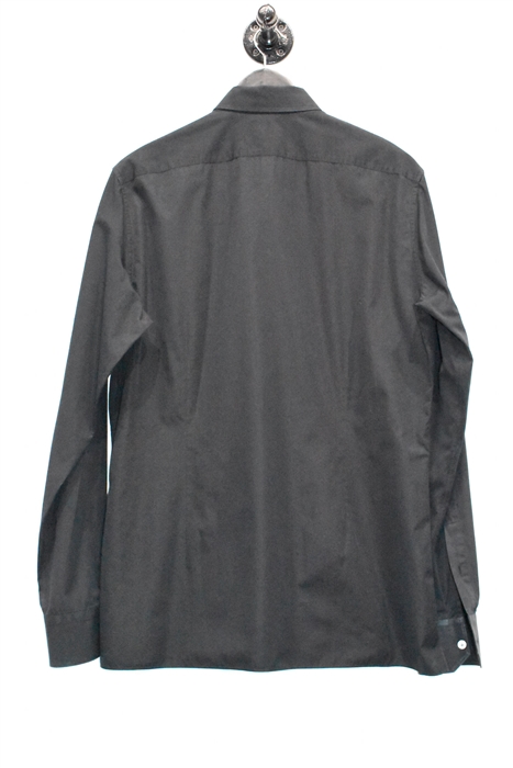 Black Lanvin Button Shirt, size L