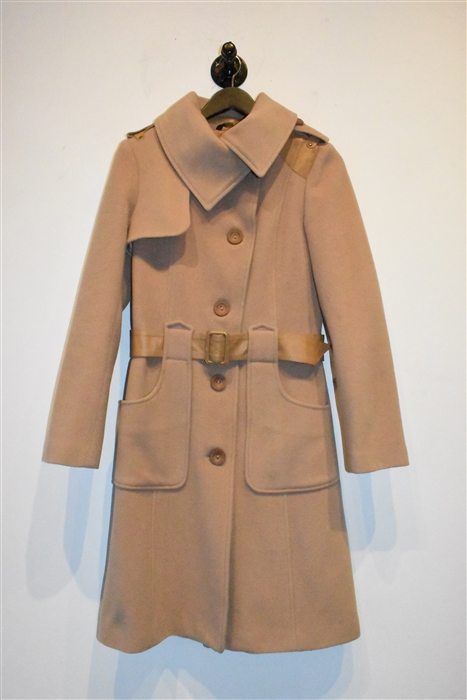 Camel Mackage Coat, size S
