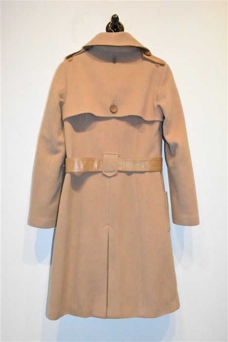 Camel Mackage Coat, size S